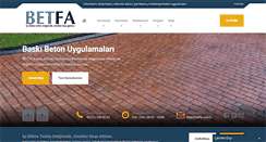 Desktop Screenshot of betfa.com.tr